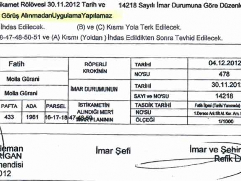 FATİH BELEDİYESİNDEN KIYAK İNŞAAT