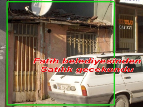 Fatih belediyesinden 34 m2 satılık arsa
