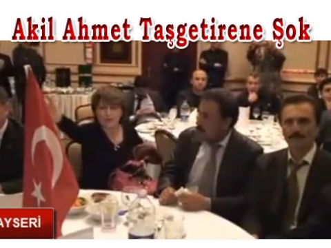 Kayseride Akillere şok tepki