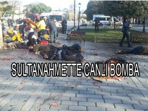 Sultanahme'te Canlı Bomba