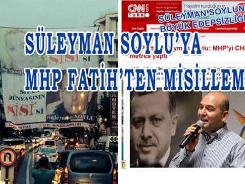 MHP'ye Hakaret Eden Akp başkan yardımcısı Süleyman Soylu'ya karşı tepkiler dinmiyor.