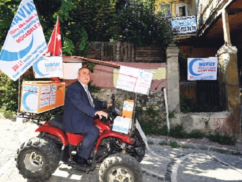 Yeşilay Gönüllüsünden Maviay derneği