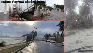 Egede Fırtına Büyük Hasara Sebep Oldu