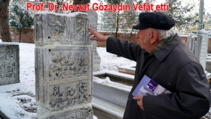 Prof. Dr. Nevzat Gözaydın Vefat etti 