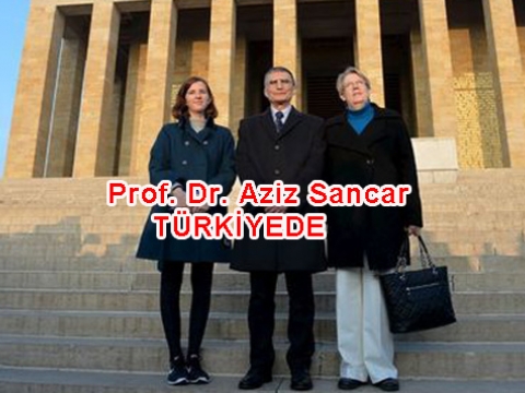  Nobel kimya Ödülü alan Prof. Dr. Aziz Sancar Türkiye'de