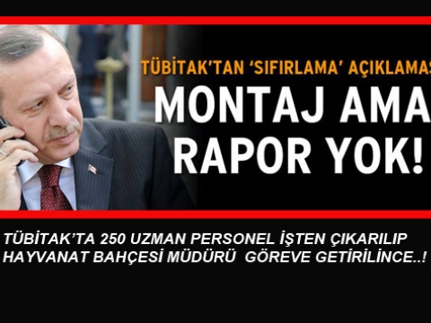 TÜBİTAKtan sıfırlama açıklaması!