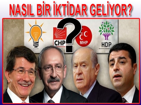 Adım Adım Yaklaşan İktidar Nasıl bir birliktelikle oluşacak?