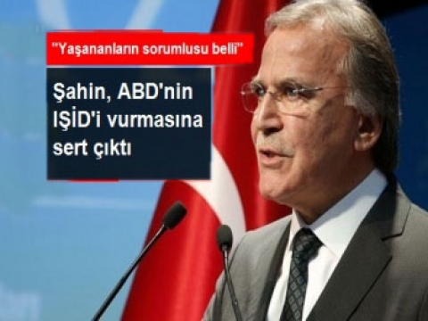 AKP Genel Başk. Yard. M.A. Şahin ABD'ye tepkİ.