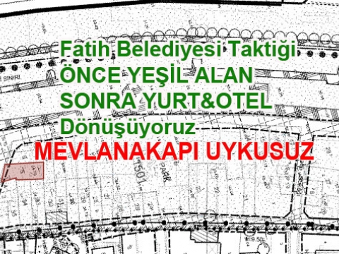 Mevlanakapı mahallesinde halkın gözünde uyku yok