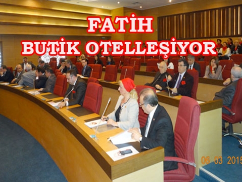 Fatih ilçemizde ruhsatsız binlerce butik otelin önü açıldı