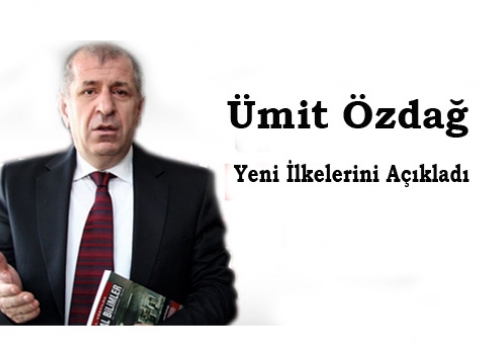 Prof. Dr. Ümit Özdağ Manifestosu