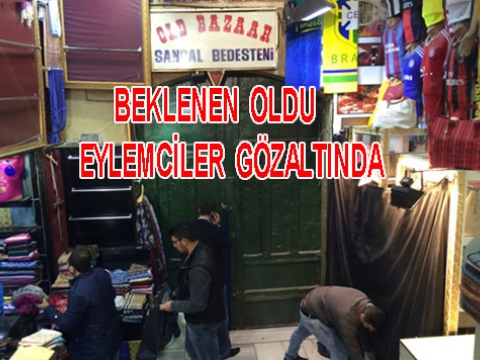 Kapalıçarşıda Kapılar kırıldı Eylemciler gözaltına alındı