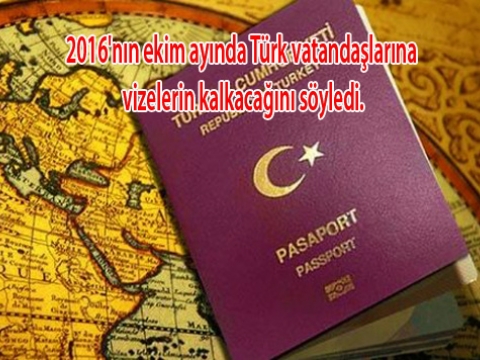  Avrupa'ya vizesiz gitme tarihi belli oldu