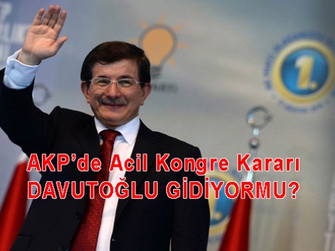 Akp 12 Eylül'de Kongreye gidiyor