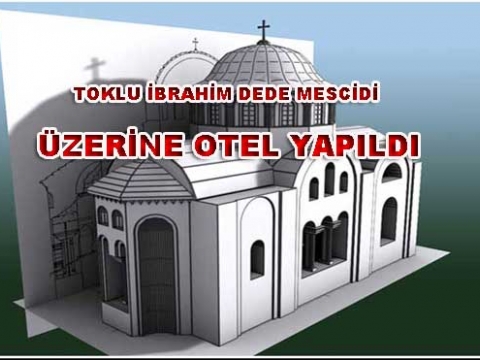 Ayansarayda Cami Alanı kırpıldı Otel Yapıldı