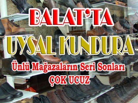 Ünlü Mağaza Ayakkabıları %30 fiyatına burada