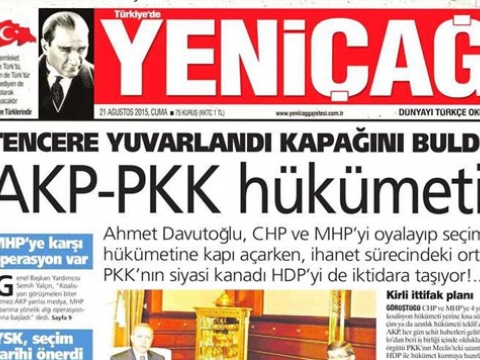 CHP-MHP'yi Oyaladı PKK ile anlaştı haberi