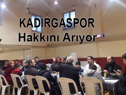 KADIRGALILARDAN BASINA VE KAMUOYUNA ÇAĞRI