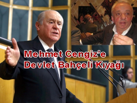 Milletin Anasına Söven M.Cengiz'e MHP'den Destek