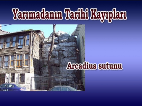Tarihi arcadius sutunu akıbeti
