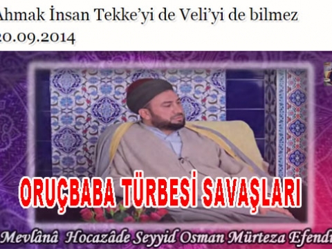 Oruçbaba Türbesi etrafındaki park için kavga 