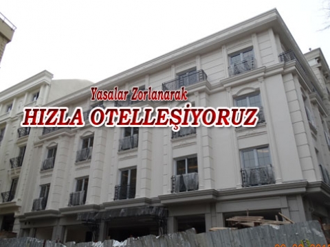 Fatih'te Otelleşme Hız Kesmeden Devam Ediyor