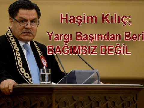 H. Kılıç; adaletin kestiği parmağın acıdığını söyledi