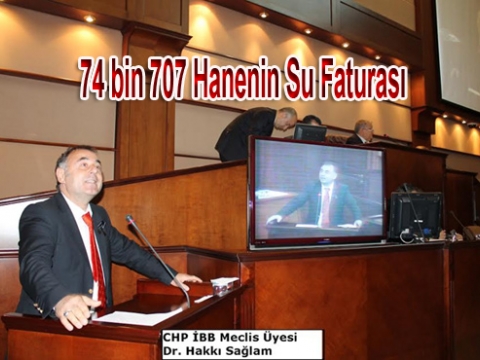 İSKİ suya yüzde 90a varan zam yaptı.