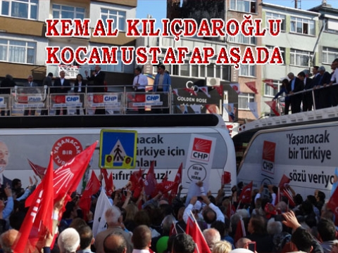 CHP'den Fatih'te Muhteşem Seçim Konvoyu