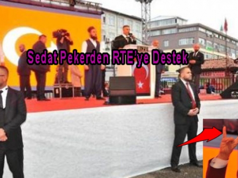 Rizede bir tuhaf seçim mitingi