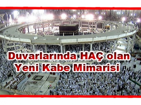 Kilise Motifleri Kabe Duvarlarına kadar getirildi