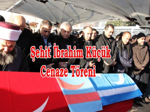 Türkmendağı Şehidimiz İbrahim Küçük'ü yolcu ettik