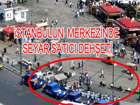 Eminönünde Seyyar Satıcı Dehşeti Yaşandı