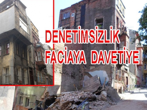 Fatih'te tarihi tescilli eserler bir bir çöküyor