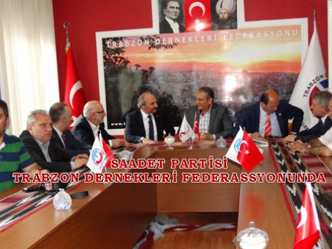 Saadet partisi TDF Ziyaretinde 