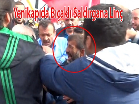 Yenikapı Fetih etkinliğinde Bıçaklı Saldırgan Yakalandı