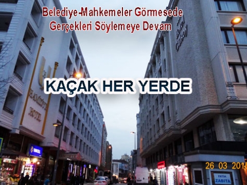 Fatih İlçemizde Kaçak Yapılaşma