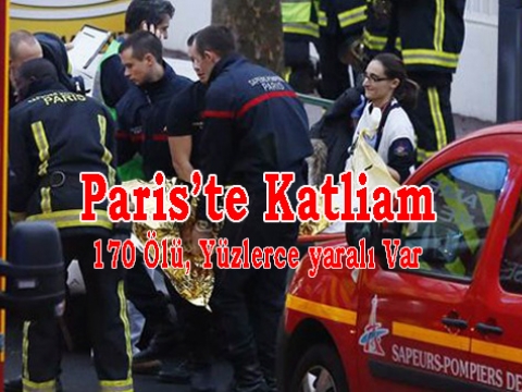 Terör Parisi 2. defa vurdu 129 ölü 200 yaralı var