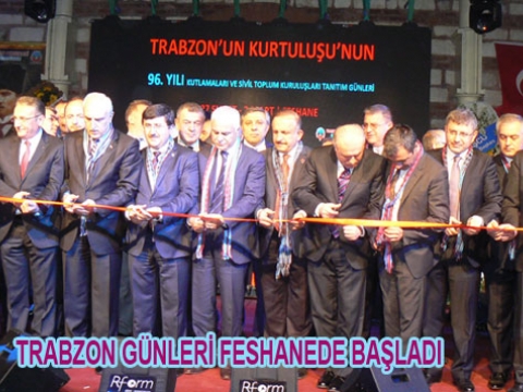 FESHANEDE TRABZON GÜNLERİ BAŞLADI