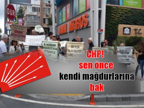 CHP! Kendi Belediyesinin Hukuksuzluğunu nasıl görmez
