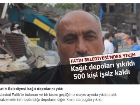 Önce belediye işgalciliği teşvik etti