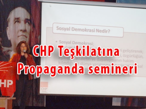 CHP Fatih Davranış Seminerinde Buluştu