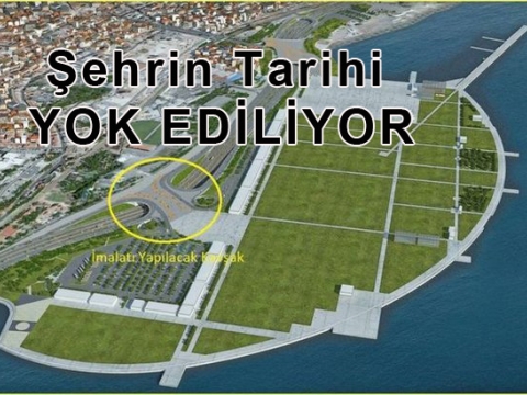 Yenikapı Sahilindeki Modern Uygulamalar hakkında suç duyurusu