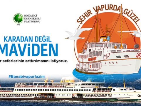 KARADAN DEĞİL MAVİDEN!