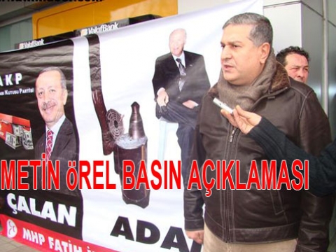MHP Metin Örel, Fatih belediye başkanı Yolsuzluk içinde 