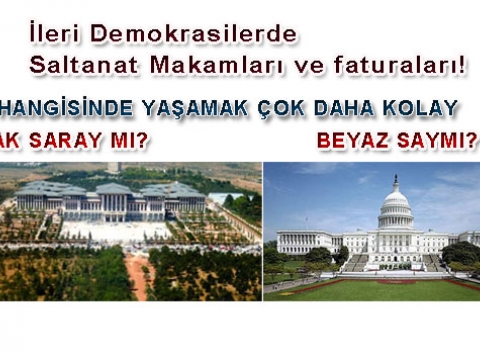 Beyaz sarayda ikametin faturası dehşette kalacaksınız