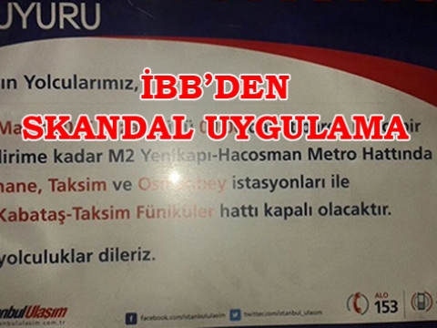 SP'ye İBB'den Hukuksuz, Partizanca bir uygulama