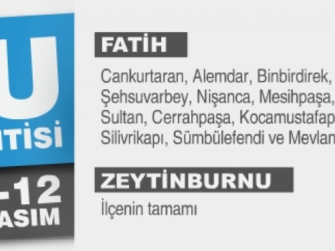 Su kesintisi İlçeyi Felç etti