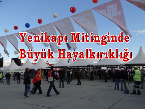 Ak Partiyi Yenikapı Mitingi şok etti.