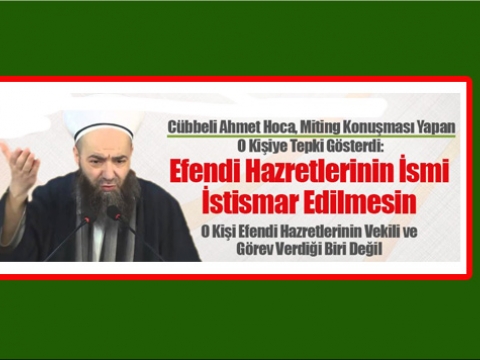 Cübbeli Hocadan 7 Haziran oy uyarıları